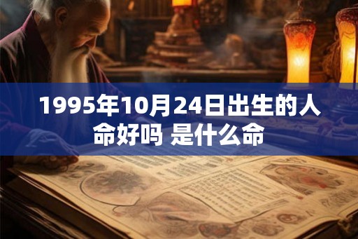 1995年10月24日出生的人命好吗 是什么命 1995年10月24日出生的人命好吗 是什么命