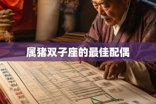 属猪双子座的最佳配偶