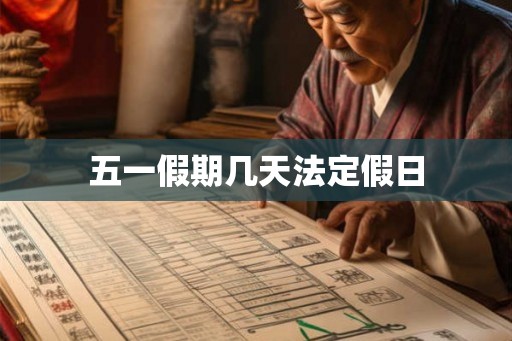 五一假期几天法定假日 五一假期几天法定假日