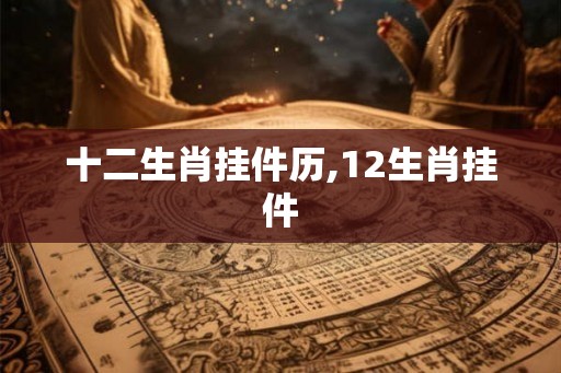 十二生肖挂件历,12生肖挂件