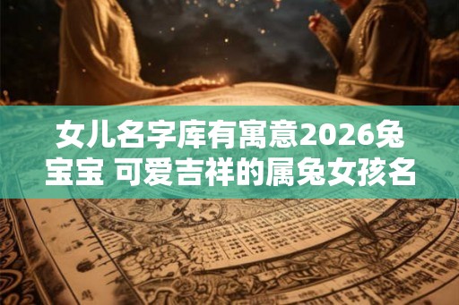 女儿名字库有寓意2026兔宝宝 可爱吉祥的属兔女孩名字