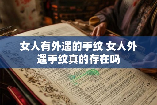 女人有外遇的手纹 女人外遇手纹真的存在吗