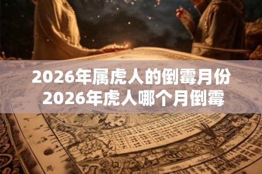 2026年属虎人的倒霉月份 2026年虎人哪个月倒霉