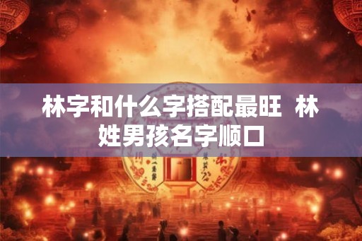 林字和什么字搭配最旺  林姓男孩名字顺口