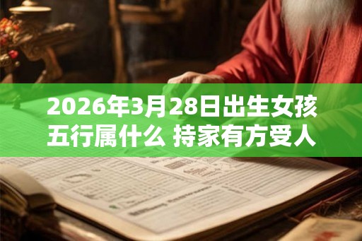 2026年3月28日出生女孩五行属什么 持家有方受人敬仰