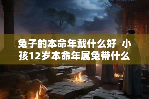 兔子的本命年戴什么好 小孩12岁本命年属兔带什么好 兔子的本命年戴什么好 小孩12岁本命年属兔带什么好