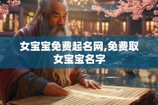 女宝宝免费起名网,免费取女宝宝名字