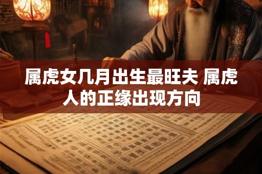 属虎女几月出生最旺夫 属虎人的正缘出现方向