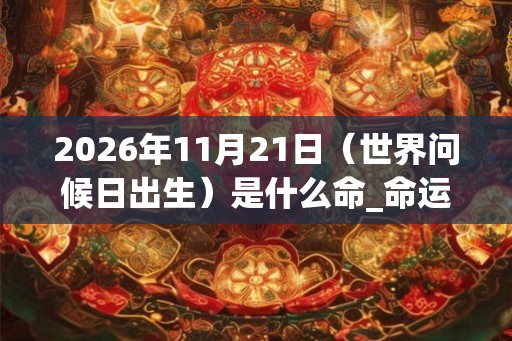 2026年11月21日（世界问候日出生）是什么命_命运如何