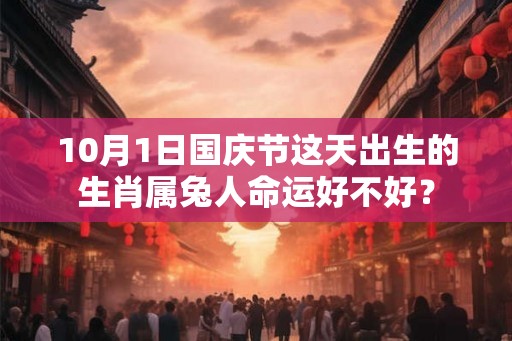 10月1日国庆节这天出生的生肖属兔人命运好不好? 10月1日国庆节这天出生的生肖属兔人命运好不好?
