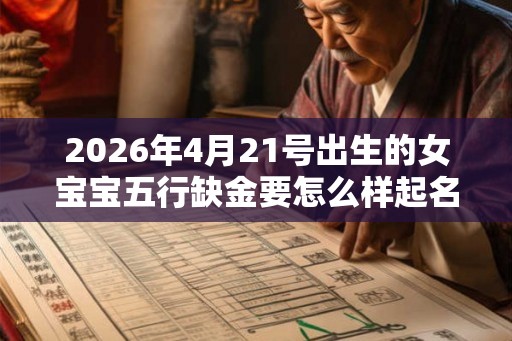 2026年4月21号出生的女宝宝五行缺金要怎么样起名字 2026年4月21号出生的女宝宝五行缺金要怎么样起名字