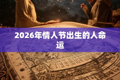 2026年情人节出生的人命运