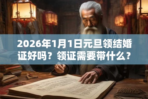 2026年1月1日元旦领结婚证好吗？领证需要带什么？