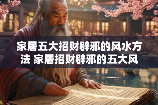 家居五大招财辟邪的风水方法 家居招财辟邪的五大风水方法