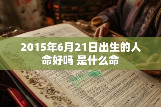 2015年6月21日出生的人命好吗 是什么命