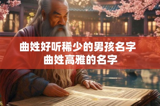 曲姓好听稀少的男孩名字  曲姓高雅的名字