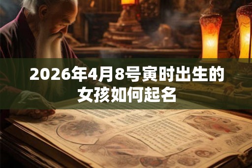 2026年4月8号寅时出生的女孩如何起名