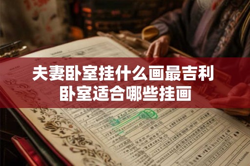 夫妻卧室挂什么画最吉利 卧室适合哪些挂画