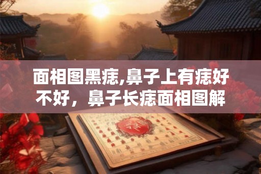 面相图黑痣,鼻子上有痣好不好,鼻子长痣面相图解 面相图黑痣,鼻子上有痣好不好,鼻子长痣面相图解
