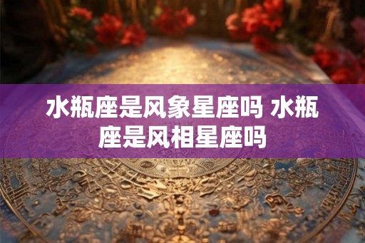 水瓶座是风象星座吗 水瓶座是风相星座吗