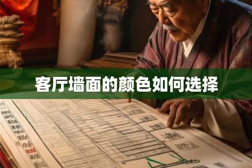 客厅墙面的颜色如何选择