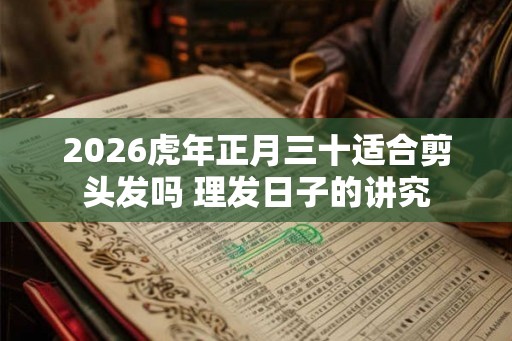 2026虎年正月三十适合剪头发吗 理发日子的讲究