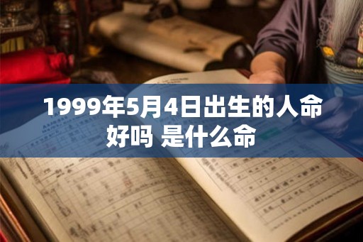 1999年5月4日出生的人命好吗 是什么命