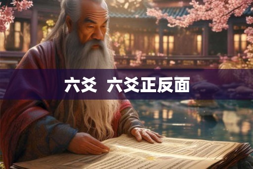 六爻  六爻正反面