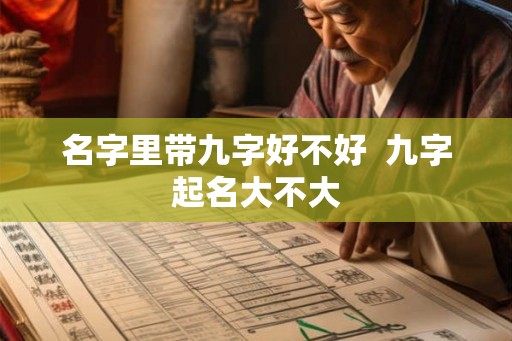 名字里带九字好不好  九字起名大不大
