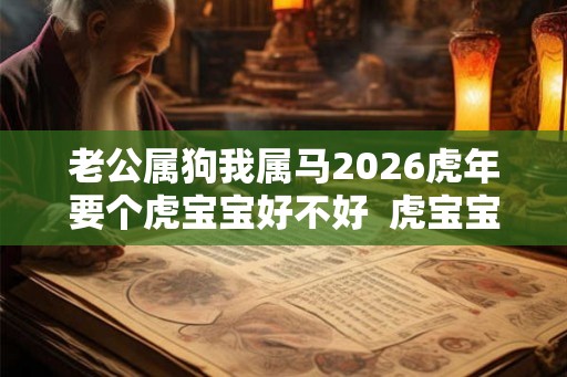 老公属狗我属马2026虎年要个虎宝宝好不好  虎宝宝一生的运势