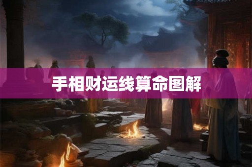 手相财运线算命图解