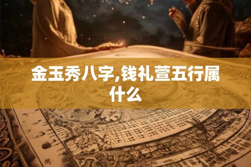 金玉秀八字,钱礼萱五行属什么