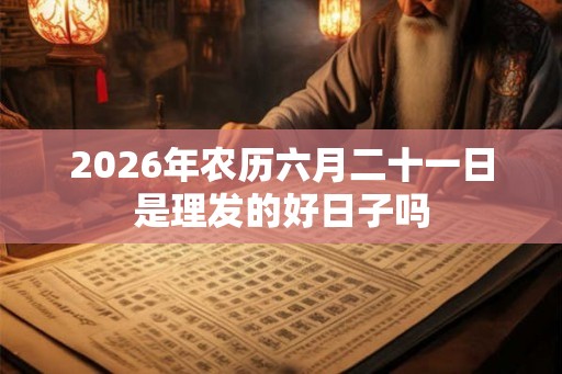 2026年农历六月二十一日是理发的好日子吗 2026年农历六月二十一日是理发的好日子吗