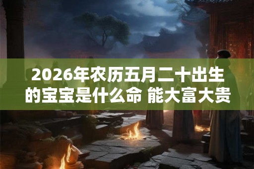 2026年农历五月二十出生的宝宝是什么命 能大富大贵吗