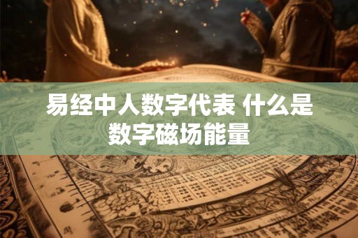 易经中人数字代表 什么是数字磁场能量 易经中人数字代表 什么是数字磁场能量