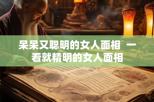 呆呆又聪明的女人面相 一看就精明的女人面相 呆呆又聪明的女人面相 一看就精明的女人面相