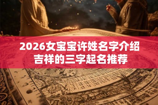 2026女宝宝许姓名字介绍 吉祥的三字起名推荐 2026女宝宝许姓名字介绍 吉祥的三字起名推荐