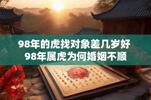98年的虎找对象差几岁好 98年属虎为何婚姻不顺