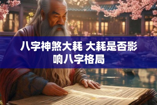 八字神煞大耗 大耗是否影响八字格局 八字神煞大耗 大耗是否影响八字格局