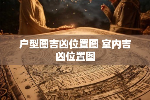 户型图吉凶位置图 室内吉凶位置图