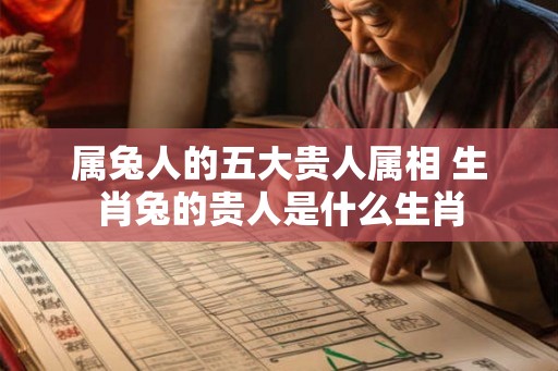 属兔人的五大贵人属相 生肖兔的贵人是什么生肖