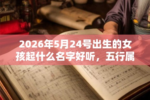 2026年5月24号出生的女孩起什么名字好听，五行属什么