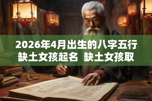 2026年4月出生的八字五行缺土女孩起名 缺土女孩取名推荐 2026年4月出生的八字五行缺土女孩起名 缺土女孩取名推荐