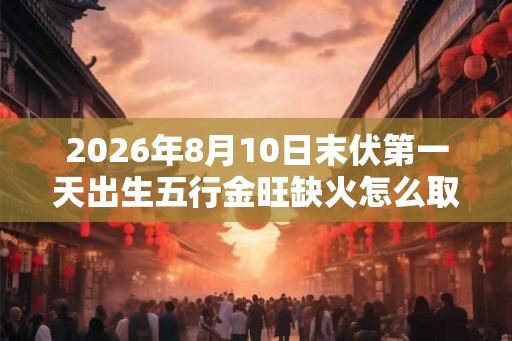 2026年8月10日末伏第一天出生五行金旺缺火怎么取名字