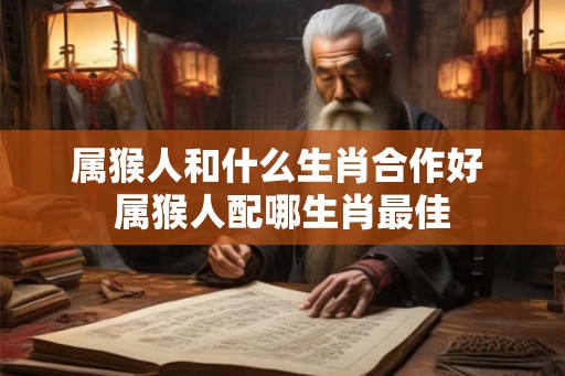 属猴人和什么生肖合作好 属猴人配哪生肖最佳
