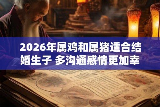 2026年属鸡和属猪适合结婚生子 多沟通感情更加幸福