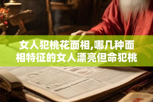 女人犯桃花面相,哪几种面相特征的女人漂亮但命犯桃花