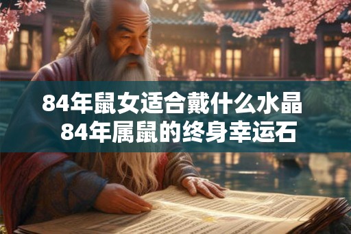 84年鼠女适合戴什么水晶  84年属鼠的终身幸运石