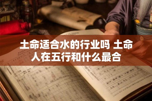 土命适合水的行业吗 土命人在五行和什么最合 土命适合水的行业吗 土命人在五行和什么最合