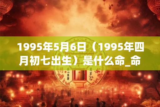 1995年5月6日（1995年四月初七出生）是什么命_命运如何